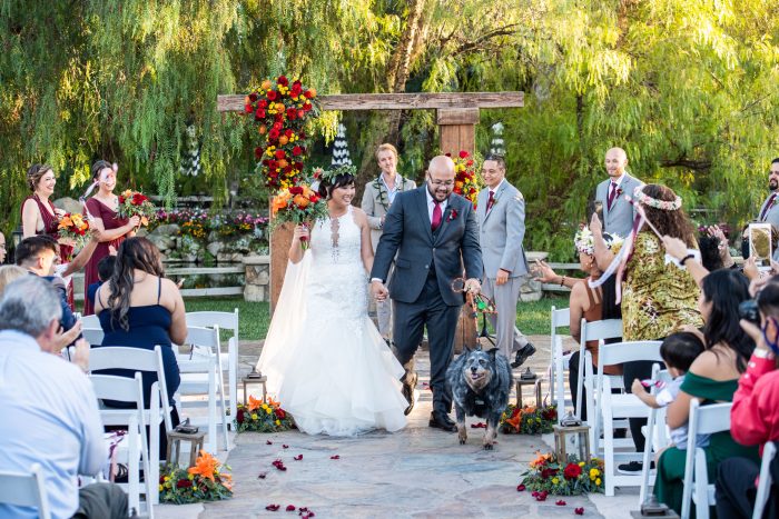 AAPI Bride Wearing A Sexy Wedding Dress Called Veda By Maggie Sottero Walking Down The Aisle