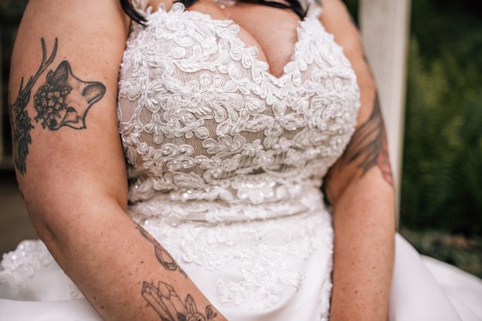 Photo Of Bodice Of Wedding Dress Called Savannah By Maggie Sottero