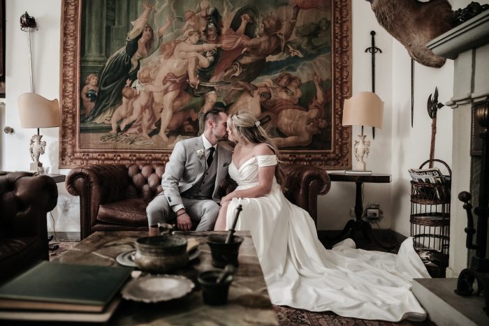 Bride wearing Ekaterina by Maggie Sottero