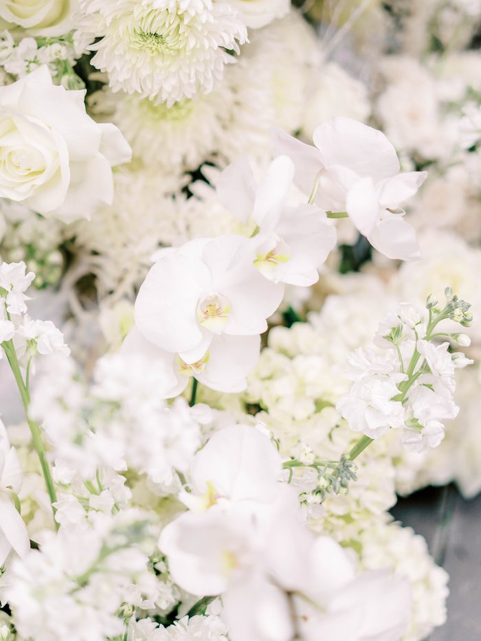 Photo Of Bridal White Flowers