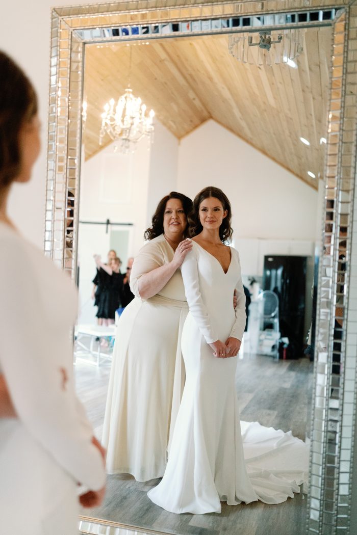 Bride wearing Fernanda by Maggie Sottero