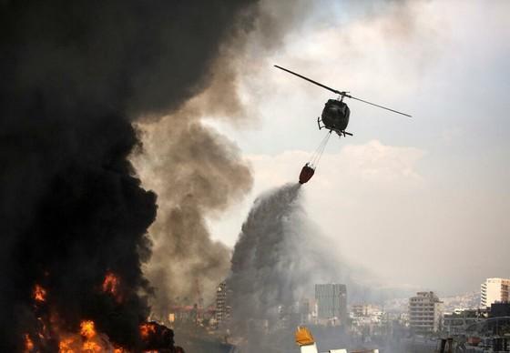 The devastating fire 