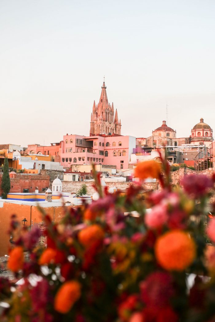 View from Rooftop Venue in San Miguel de Allende