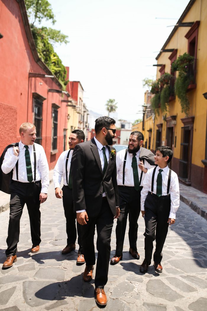 Real Groom at Traditional Callejoneada