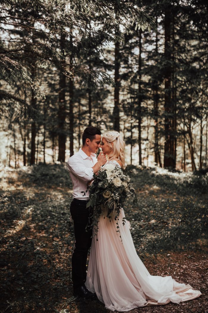 Deirdre Lace Rustic Wedding Dress by Maggie Sottero