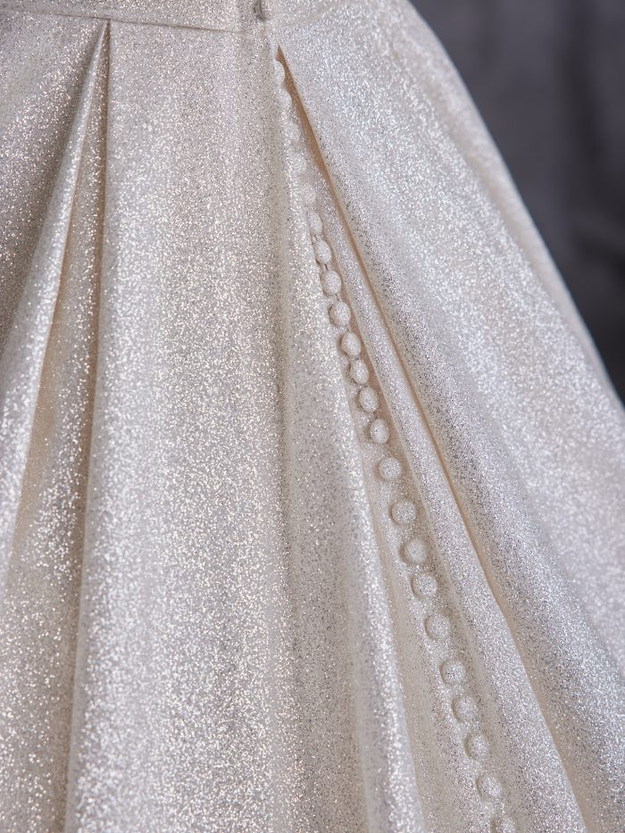 Bride In Glamorous Wedding Dress Called Anniston By Maggie Sottero