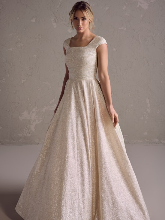 Bride wearing Anniston Leigh by Maggie Sottero