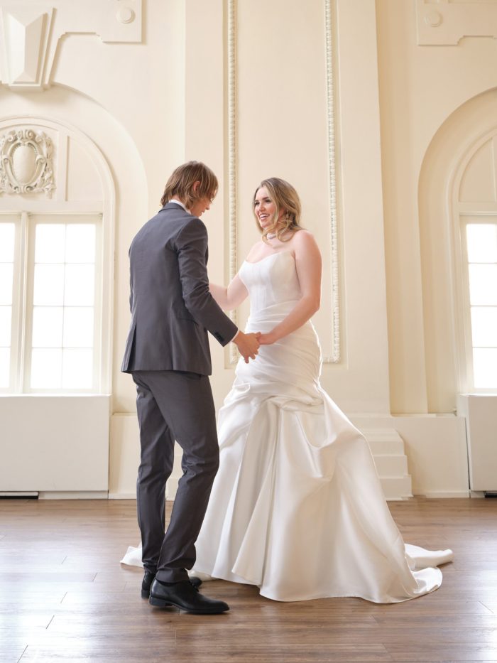 Bride wearing Ayan by Maggie Sottero