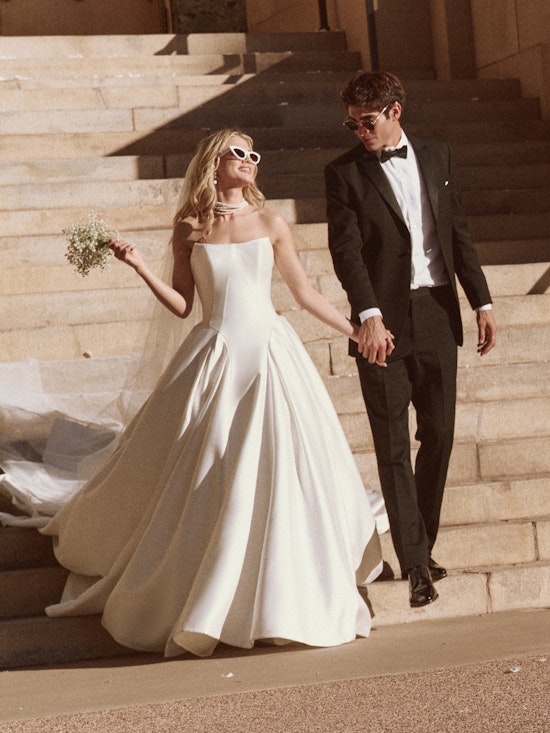 Bride wearing Fortune by Maggie Sottero