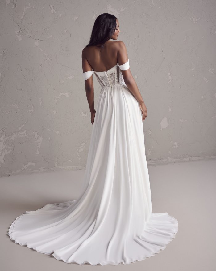 Bride wearing Karena by Maggie Sottero