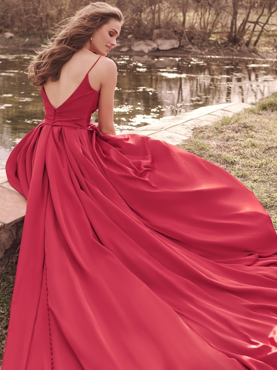 Bride wearing Scarlet by Maggie Sottero