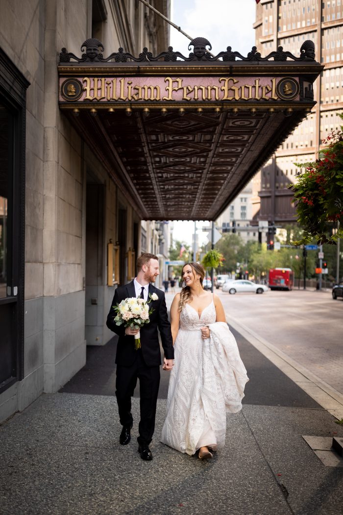 Bride In Boho Sweetheart Types Of Necklines Wedding Dress Called Roxanne By Sottero And Midgley