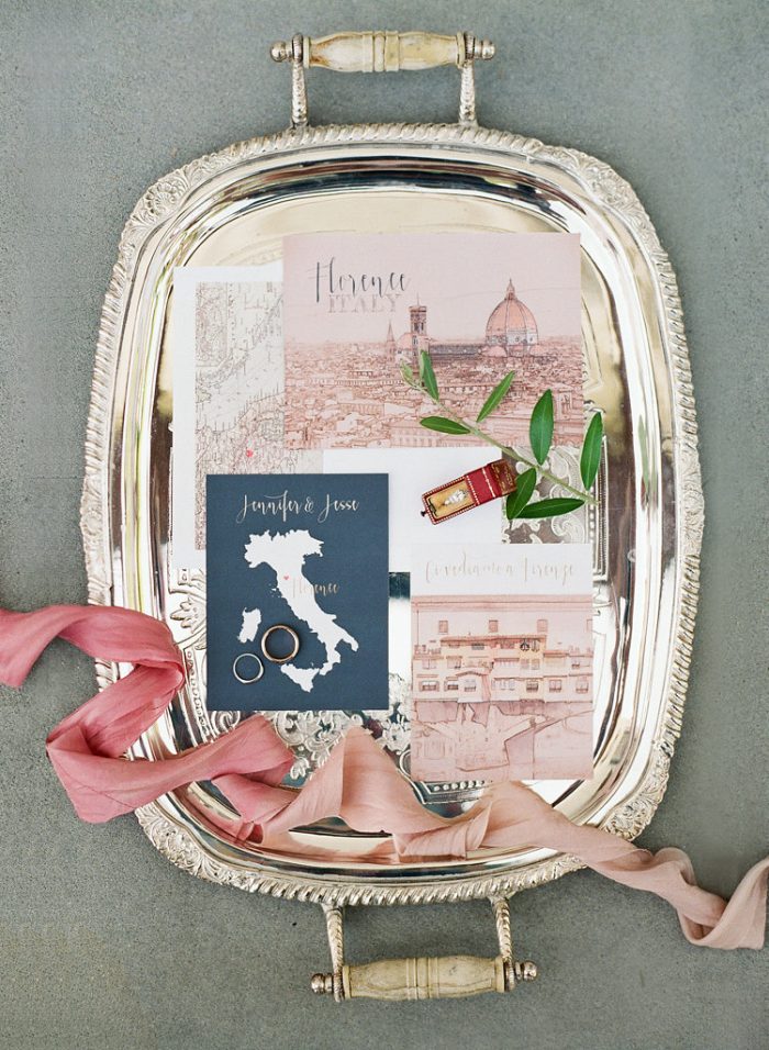 Destination Wedding invitation and details