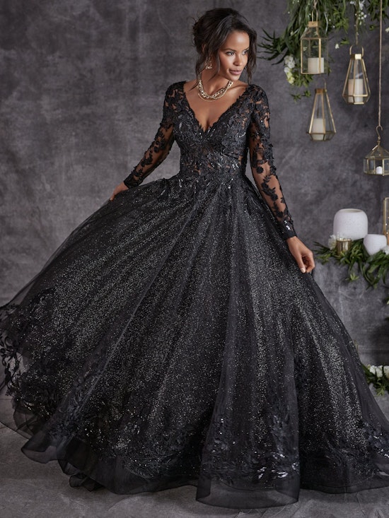 Bride wearing Zander by Sottero and Midgley