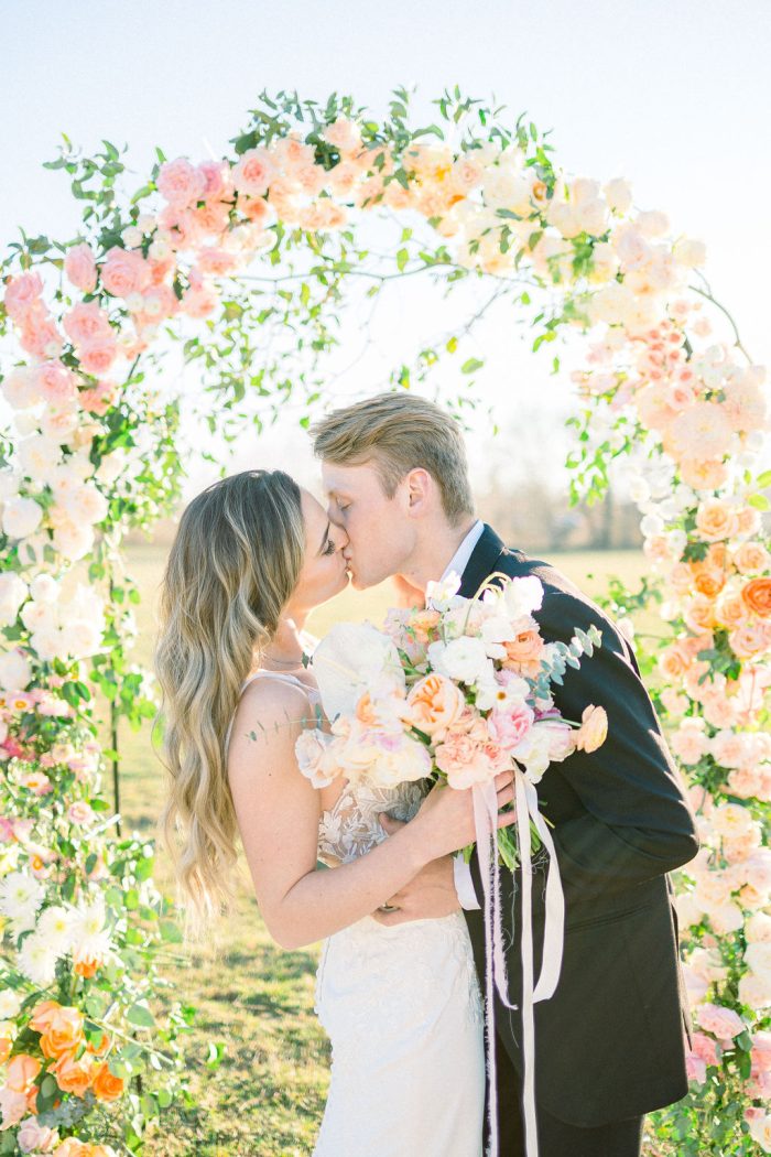 Sunkissed Spring Garden Party Wedding Venue