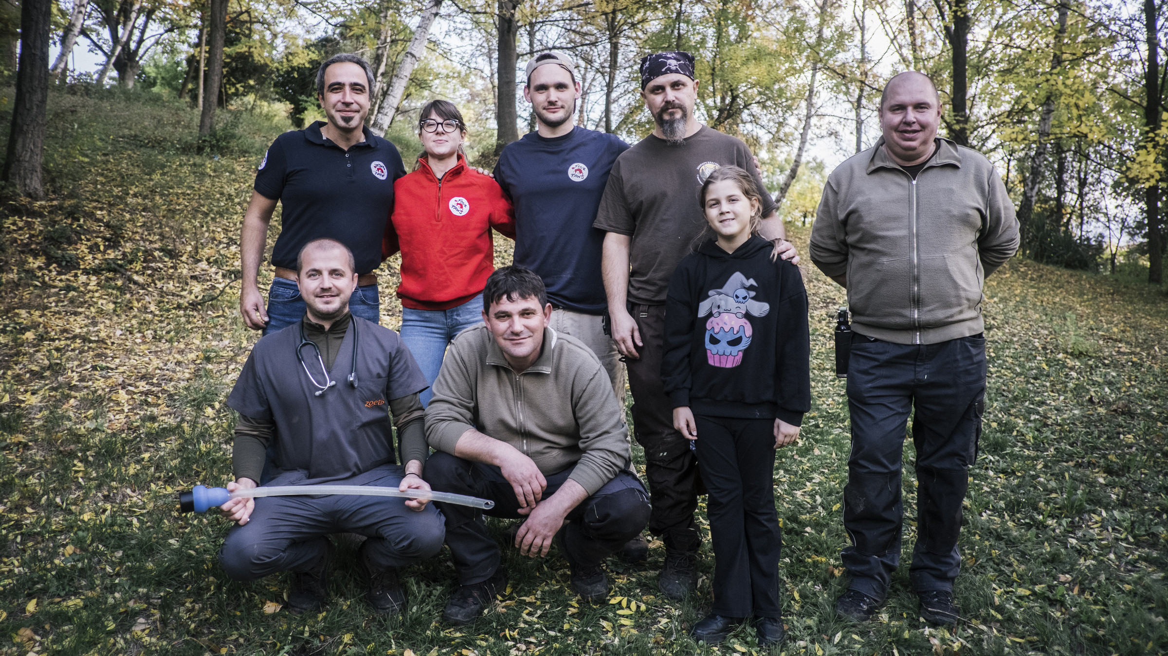 Team in Bulgaria to facilitate the castration of the bears in Blagoevgrad Zoo