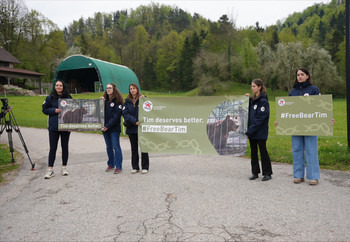 FOUR PAWS visit at Rozman Zoo in Slovenia