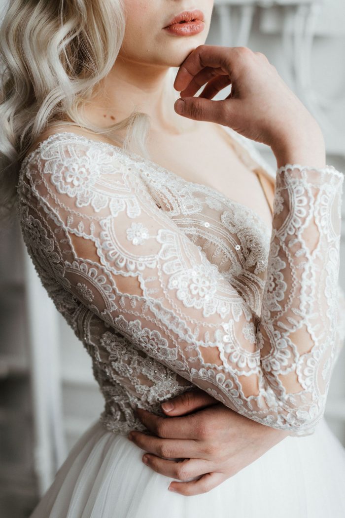 Maggie Sottero Mallory Dawn Lace Ballgown Wedding Dress